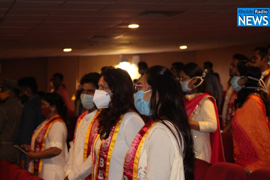 Students of BBAU At The Convocation Ceremony