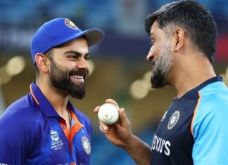 Dhoni & Virat Before The Start of India vs Namibia T20 World Cup Match: